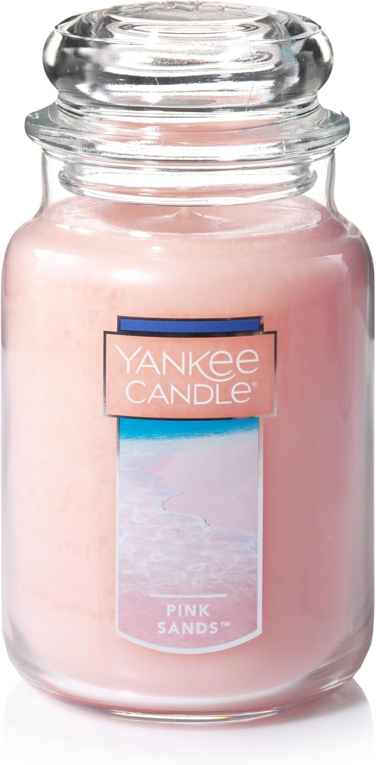 Yankee Candle Scented Candle, Sage & Citrus, Original Large Jar Candle, 110-150 Hours of Burn Time, 22 oz. - PuriLite