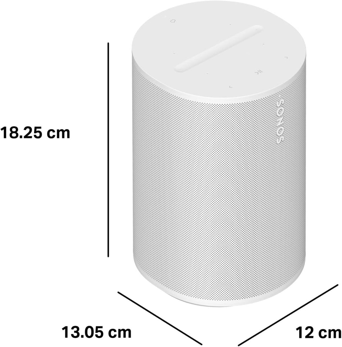 Sonos Era 100 - White - Wireless, Alexa Enabled Smart Speaker - PuriLite