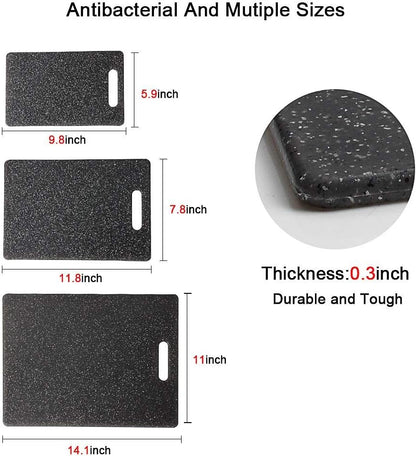 Purilite Select 3-Piece Antibacterial Cutting Board Set - PuriLite