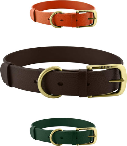 Tuff Pupper Classic Heavy Duty Dog Collar | 10x Stronger Than Leather | 100% Waterproof & Odor Proof Dog Collar | Tough Rust-Proof All Metal Hardware - PuriLite