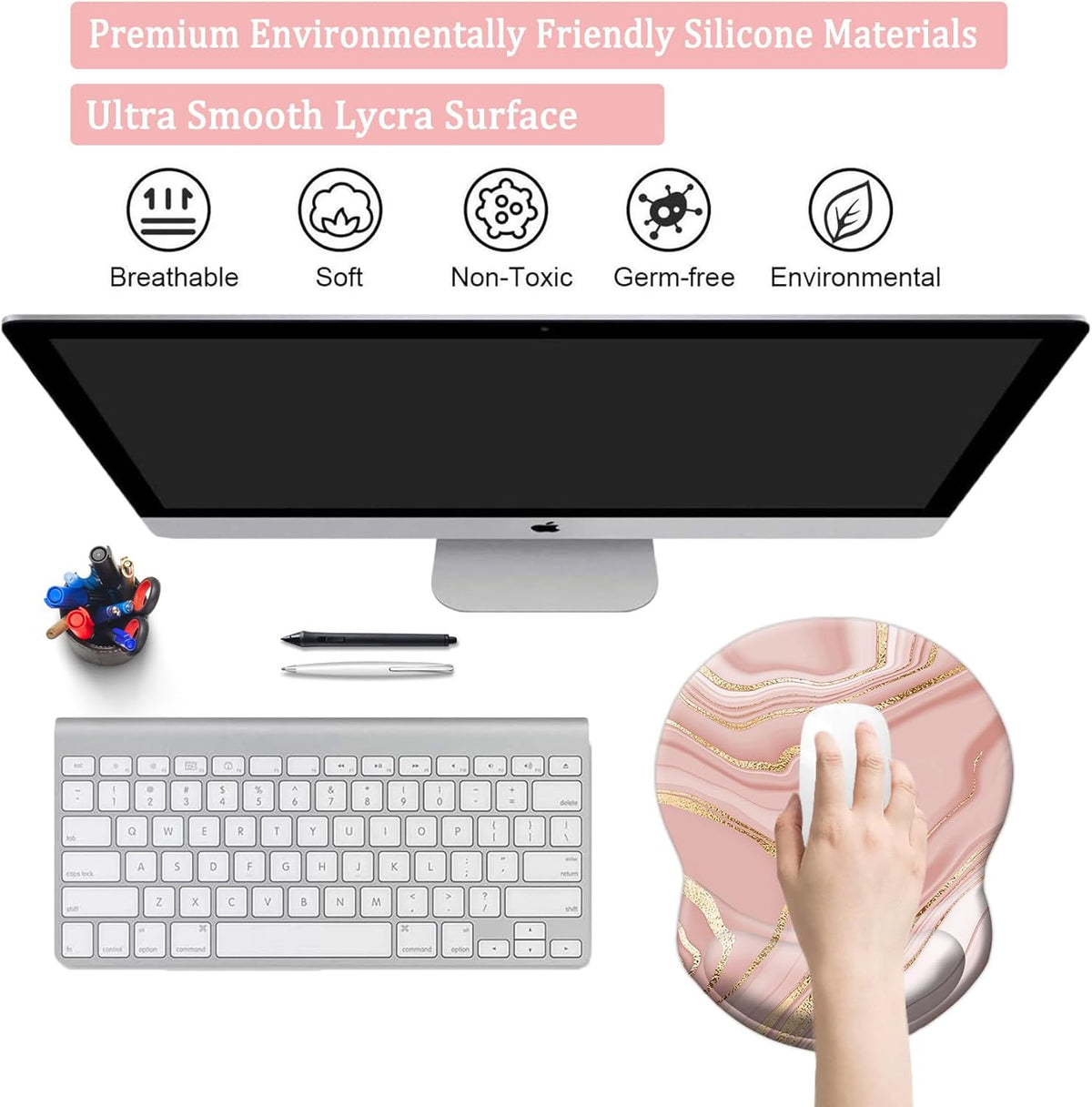 Purilite Select Ergonomic Mouse Pad - PuriLite