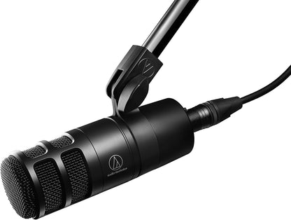 Audio-Technica AT2020 Cardioid Condenser Studio XLR Microphone, Ideal for Project/Home Studio Applications - PuriLite