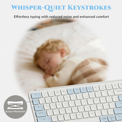 Keychron B6 Pro Quiet Key Full Size Ultra-Slim Wireless Keyboard, ZMK Programmable Bluetooth 5.1/2.4 GHz/Wired with Ultra-Long Battery Life Low Profile for Mac Win Linux System - Space Gray - PuriLite
