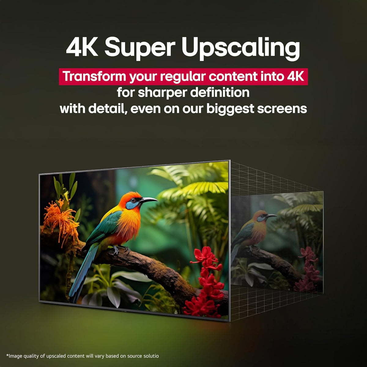 LG 43-Inch UA7700 Series 4K Smart TV - α7 AI Processor 4K, Dynamic Tone Mapping, Alexa Ready, HDR10, HGIG, ALLM, WebOS 25, Wi-Fi, Bluetooth, AI Upscaling, AI Sound, LG Channels (43UA7700PUB, 2025) - PuriLite