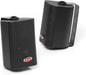 BOSS Audio MR4.3B 200-Watt 3-Way Marine 4-Inch Enclosed System Speaker - PuriLite
