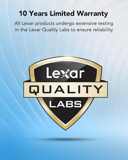 Lexar E-Series 128GB Micro SD Card 5 Pack, microSDXC UHS-I Flash Memory Card with Adapter, 100MB/s, C10, U3, A1, V30, Full HD, 4K UHD, High Speed TF Card - PuriLite