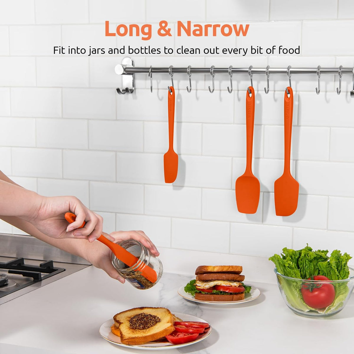 Purilite Select Midnight Blue Silicone Spatula - PuriLite