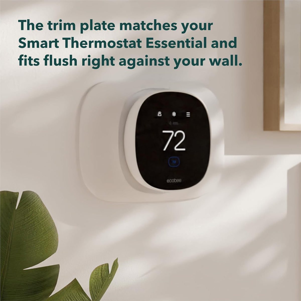 ecobee Trim Plate - Made for ecobee Smart Thermostat Essential - Programmable WiFi Thermostat Accessory - PuriLite