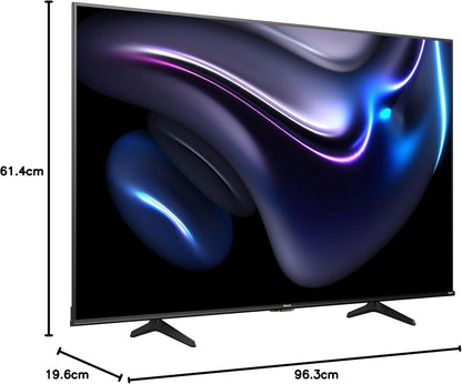 Hisense 58R63N-58 inch 4K UHD HDR LED Roku Smart TV-2024 - PuriLite