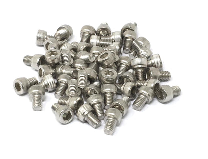 iexcell 25 Pcs M6 x 20mm Thread Pitch 1 mm Stainless Steel 304 Hex Socket Head Cap Screws Bolts Kit - PuriLite