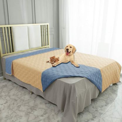 Ameritex Waterproof Dog Bed Cover Pet Blanket for Furniture Bed Couch Sofa Reversible - PuriLite