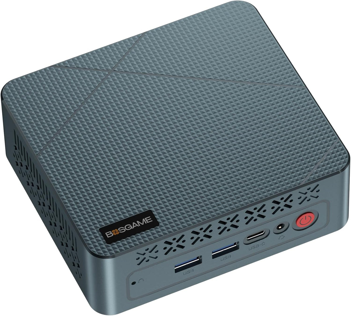 BOSGAME Gaming Mini Pc Ryzen 9 6900HX【Dual 2.5GbE LAN】 11 Pro-OS P3 Mini Computers Equiped Radeon 680M GPU 2400Mhz 32GB DDR5 & 1TB SSD, Wi-Fi 6E, BT5.2, USB 4(40Gbps), Office, Gaming, Meeting - PuriLite