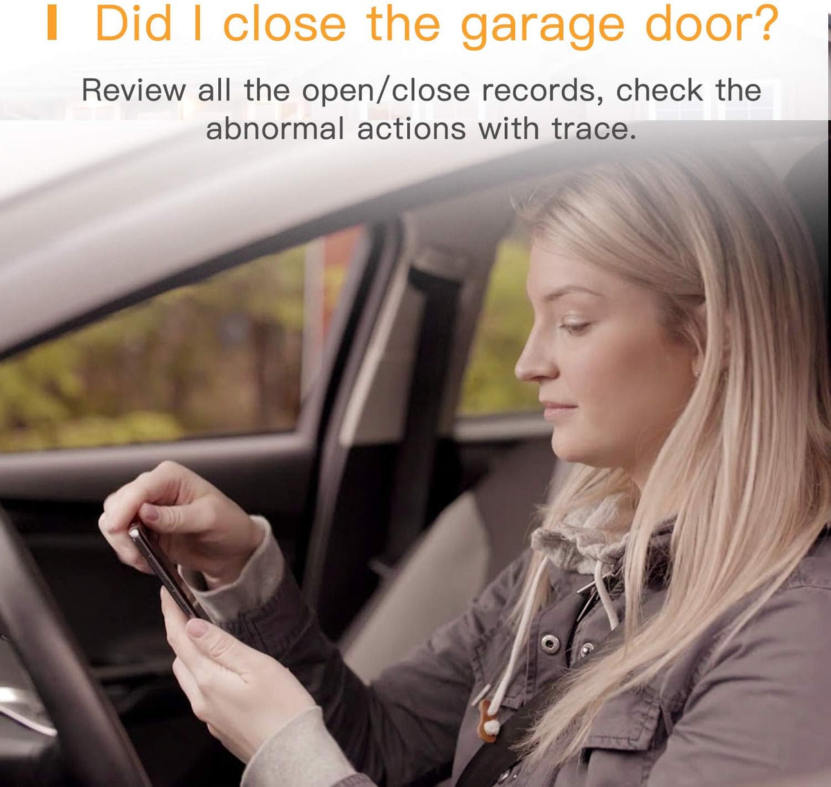 Refoss Smart Wi-Fi Garage Door Opener, Compatible with Google Assistant, Alexa, APP Remote Control - PuriLite