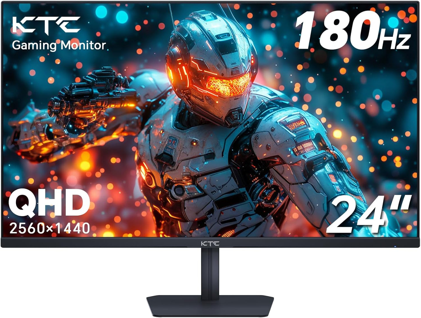 KTC 32 Inch 2K Computer Monitor, IPS 1440p Monitor with Ultra-Thin Bezels, HDR10, Freesync/G-sync, HDMI/DP Ports, Tilt Adjustable, Eyecare, Ideal for Business, Office, and Casual Gaming - PuriLite