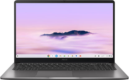 ASUS Chromebook Plus CX15, 15.6” 16:9 FHD (1920 x 1080) Anti-Glare Display, Intel® Core™ 3-N355 Processor, 128GB Storage, 8GB RAM, ChromeOS, Rock Grey, CX1505CTA-AS31-CB - PuriLite