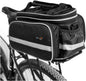 Disconano® Waterproof Multi Function Excursion Cycling Bicycle Bike Rear Seat Trunk Bag Carrying Luggage Package Rack Panniers with Rainproof Cover - PuriLite