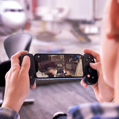 BACKBONE One Mobile Gaming Controller for iPhone (Lightning) - PlayStation Edition - 2nd Gen - Turn Your iPhone into a Gaming Console - Play Xbox, PlayStation & More (3 Months Apple Arcade Included) - PuriLite
