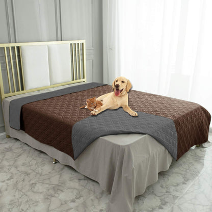 Ameritex Waterproof Dog Bed Cover Pet Blanket for Furniture Bed Couch Sofa Reversible - PuriLite