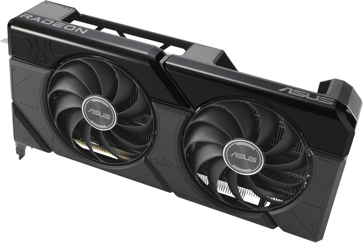 ASUS Prime Radeon™ RX 9060 XT 16GB GDDR6 OC Edition Graphics Card (PCIe 5.0, HDMI/DP 2.1, 2.5-Slot Design, axial-tech Fans, Dual Ball Fan Bearings, Dual BIOS, ASUS GPU Guard) - PuriLite