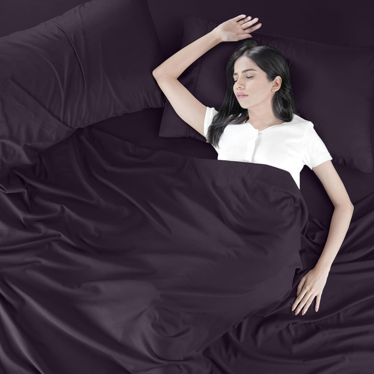 Utopia Bedding Queen Bed Sheet Set - 4 Piece Bedding - Soft Brushed Microfiber Fabric - Shrinkage & Fade Resistant - Easy Care (White) - PuriLite