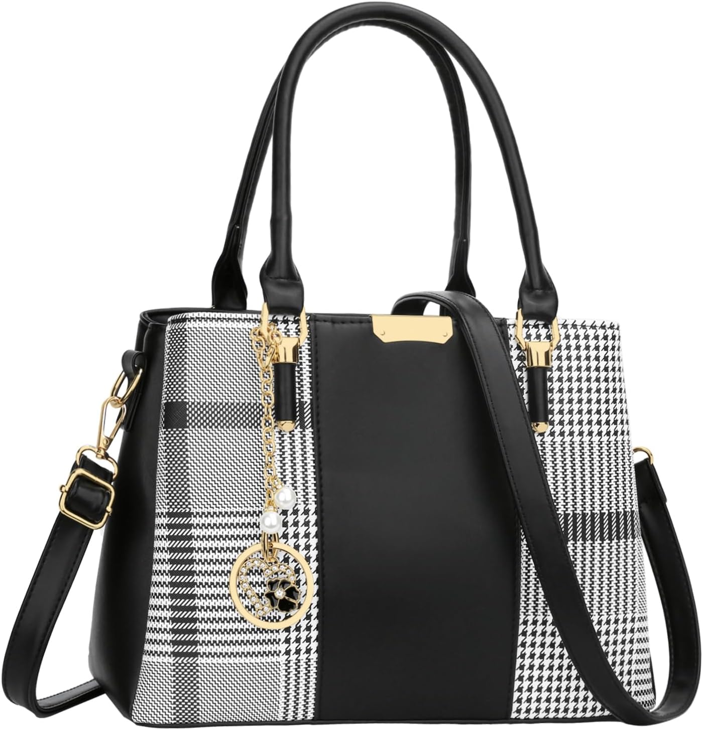 KKXIU Trendy Tote Bag for Women Lightweight Oxford Big Capacity Shoulder Purses and Handbags - PuriLite