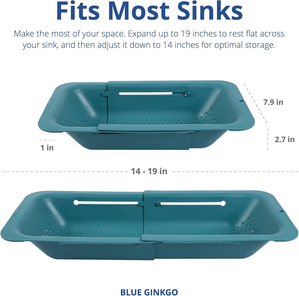 Purilite Select Expandable Sink Colander - PuriLite