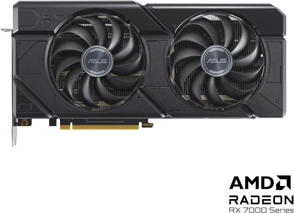 ASUS Prime Radeon™ RX 9060 XT 16GB GDDR6 OC Edition Graphics Card (PCIe 5.0, HDMI/DP 2.1, 2.5-Slot Design, axial-tech Fans, Dual Ball Fan Bearings, Dual BIOS, ASUS GPU Guard) - PuriLite