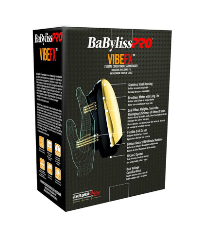 BaBylissPRO VibeFX Cord Cordless Massage - PuriLite