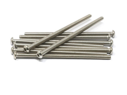 iexcell 50 Pcs M6 x 20mm Thread Pitch 1 mm Stainless Steel 304 Hex Socket Button Head Cap Screws Bolts Kit - PuriLite
