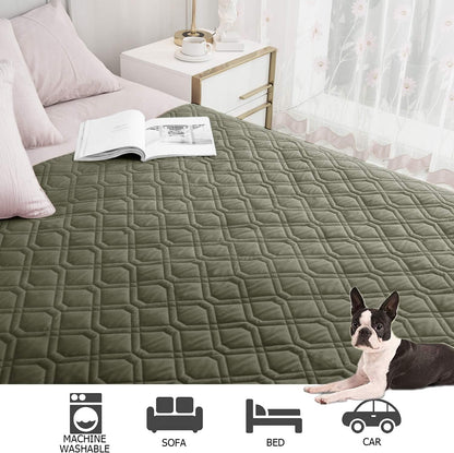 Ameritex Waterproof Dog Bed Cover Pet Blanket for Furniture Bed Couch Sofa Reversible - PuriLite