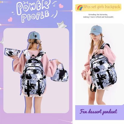 Backpack for Girls Kids Backpack Elementary School Backpack Boys Bookbag Schoolbag for Teen Boys - PuriLite