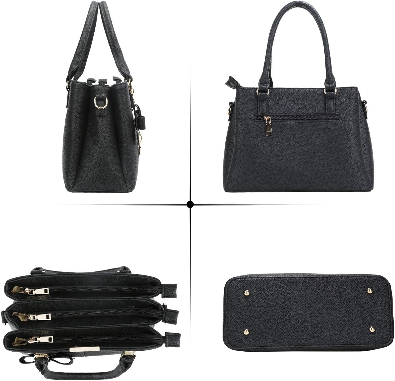 KKXIU Trendy Tote Bag for Women Lightweight Oxford Big Capacity Shoulder Purses and Handbags - PuriLite