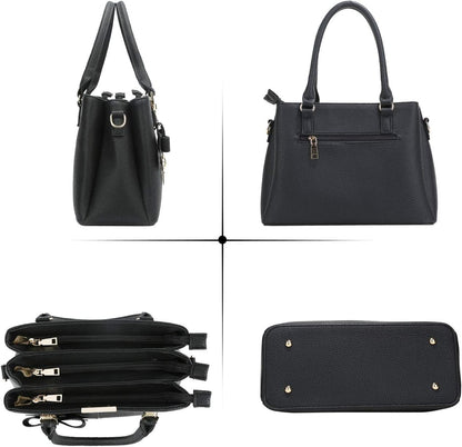 KKXIU Trendy Tote Bag for Women Lightweight Oxford Big Capacity Shoulder Purses and Handbags - PuriLite