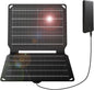 FlexSolar 10W Portable Solar Panels Charger 5V USB Small Foldable IP67 Waterproof Power Emergency Camping Backpacking Hiking for Phones iPads Power Banks - PuriLite