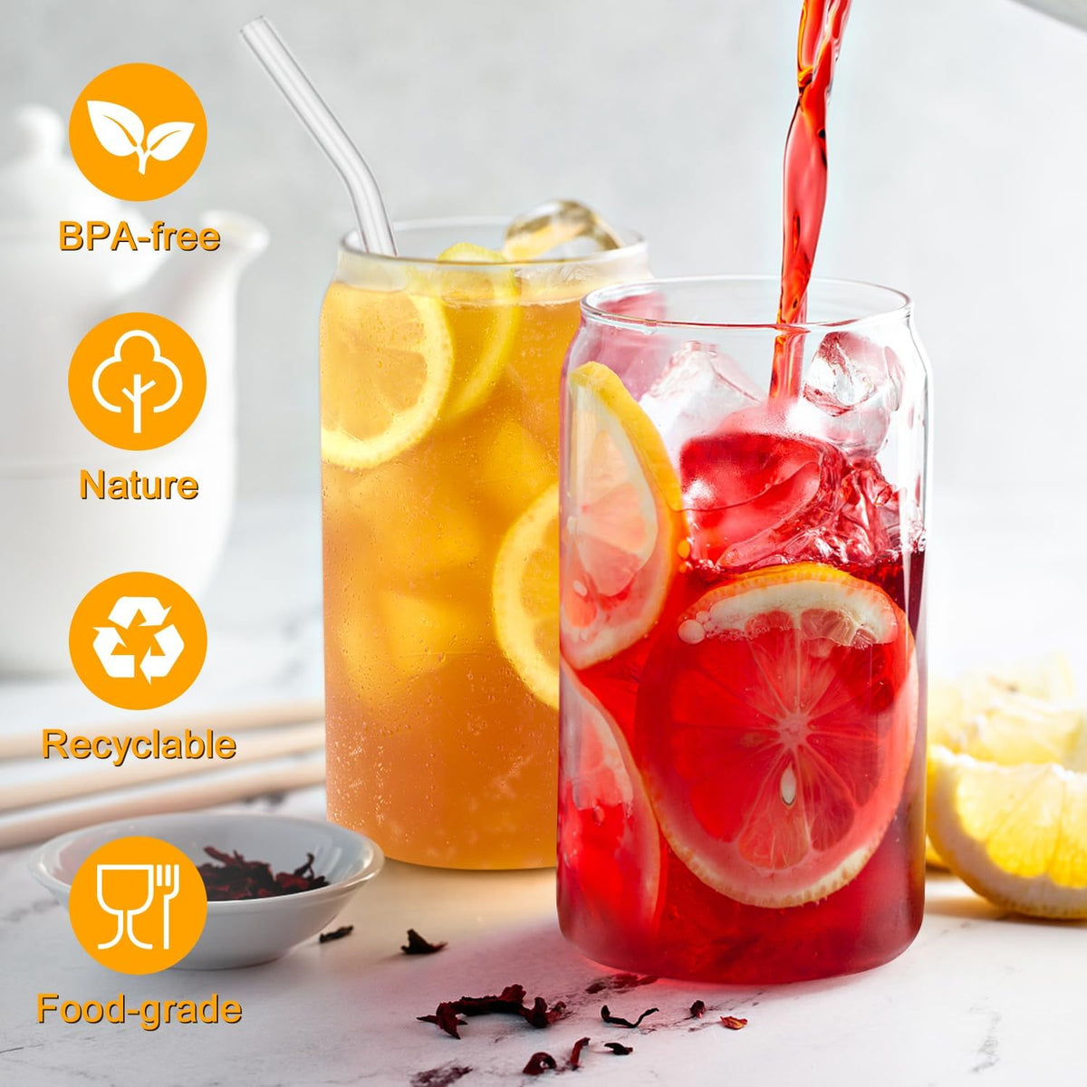 Purilite Select Clear Glass Tumbler Set - PuriLite