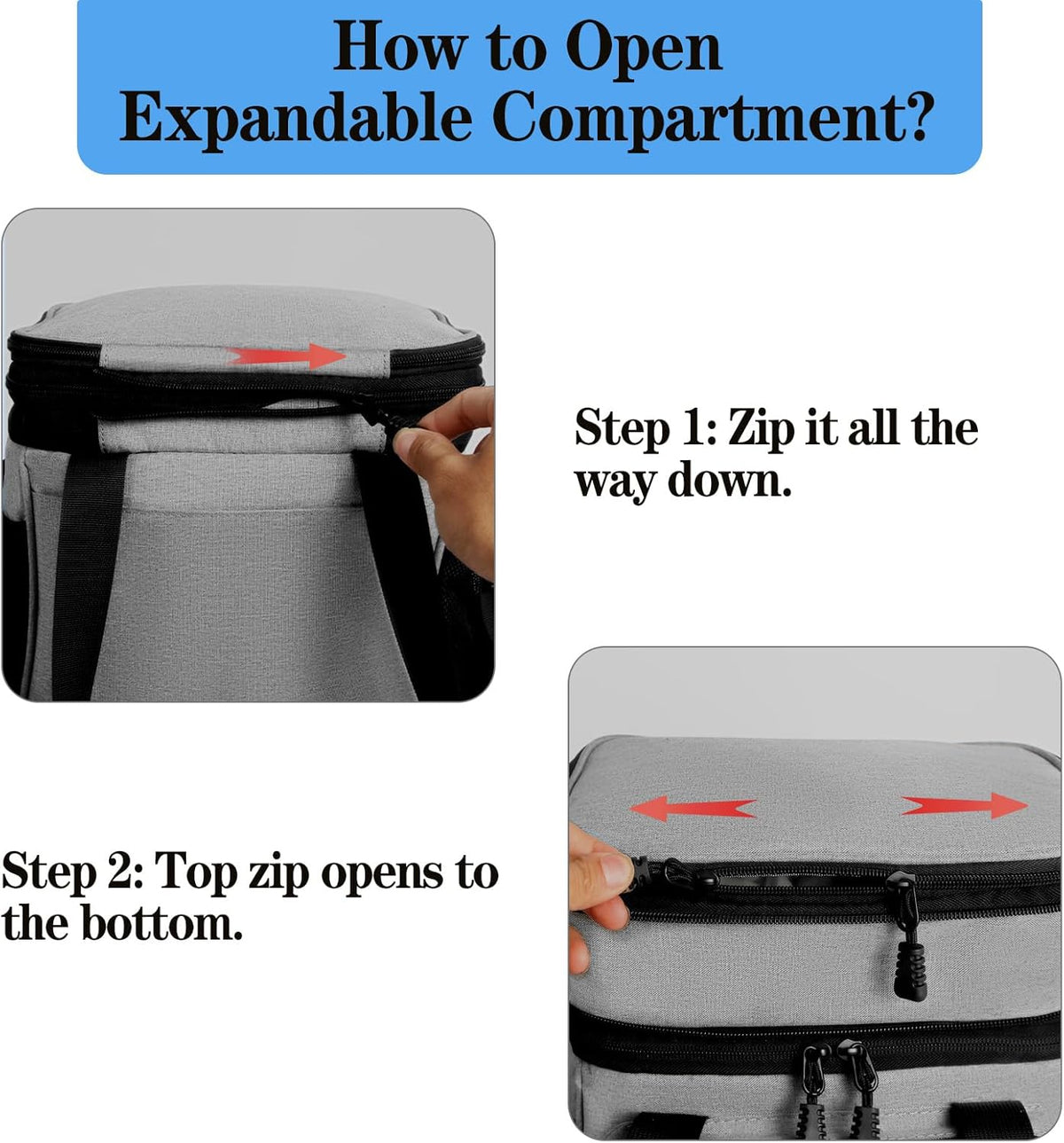 Lunch Box Cooler Bag - Insulated Tactical Lunchbox for Men - XLarge Lunch Pail Lunch Kit for Adults Work Outdoor Shifts Trips Black Camo 25L - PuriLite
