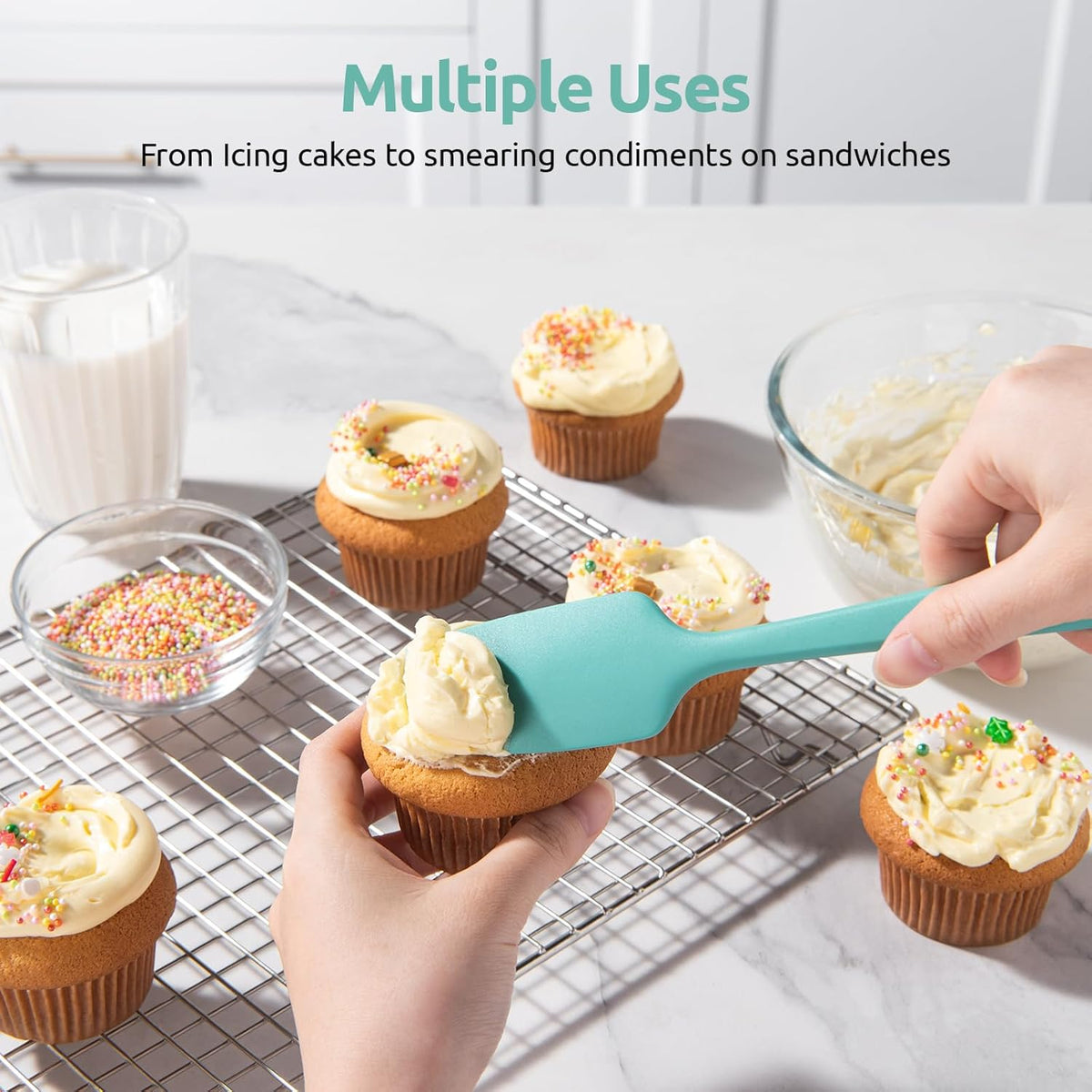 Purilite Select Midnight Blue Silicone Spatula - PuriLite