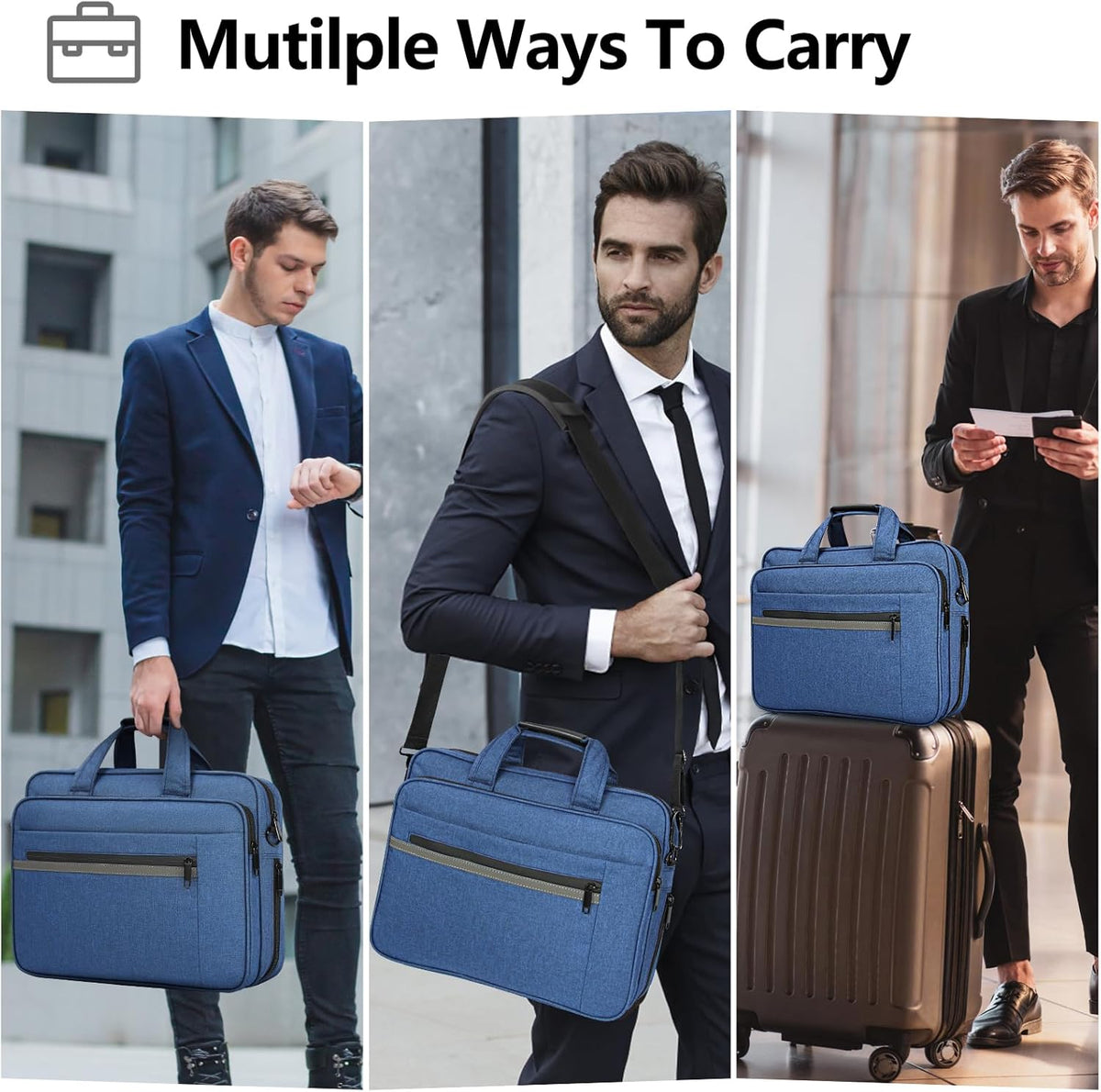Purilite Select Expandable Laptop Messenger Bag - PuriLite