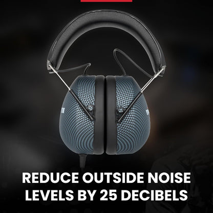 Vic Firth SIH3 Stereo Isolation Headphones, 25 Decibels