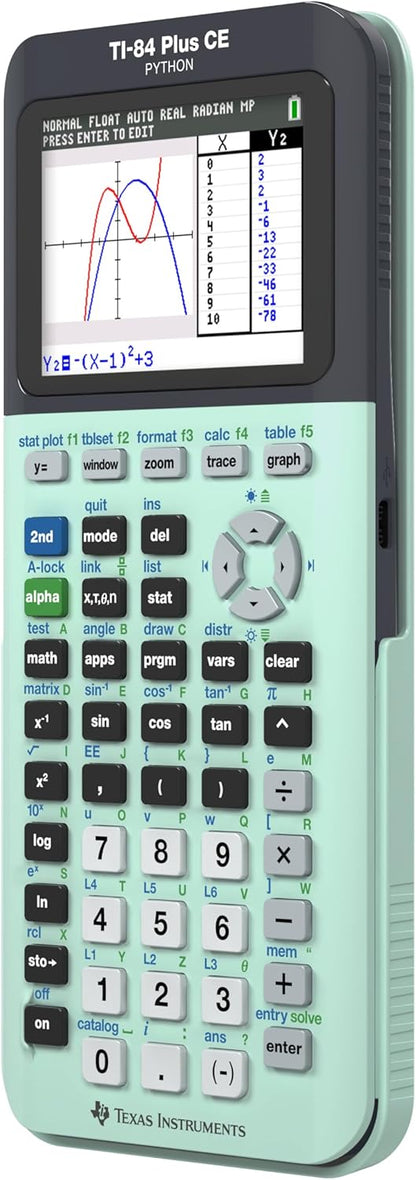 Texas Instruments TI-84 Plus CE Pink Graphing Calculator - PuriLite
