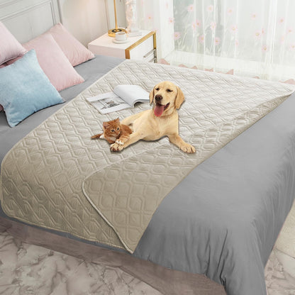 Ameritex Waterproof Dog Bed Cover Pet Blanket for Furniture Bed Couch Sofa Reversible - PuriLite