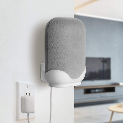 LeongLzt Ouligei Google Nest Audio Speaker Wall Mount/Bracket, in-Built Cable Management System & Easy Installation Speaker Holder Shelf Stand - Elegant & Durable Space Saving Accessory - PuriLite