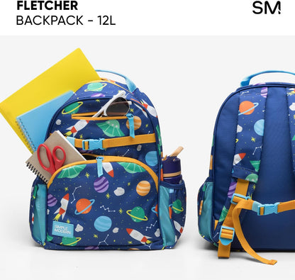 Simple Modern Kids Backpack for School Girls Boys | Toddler Elementary Backpack | Fletcher Collection - PuriLite