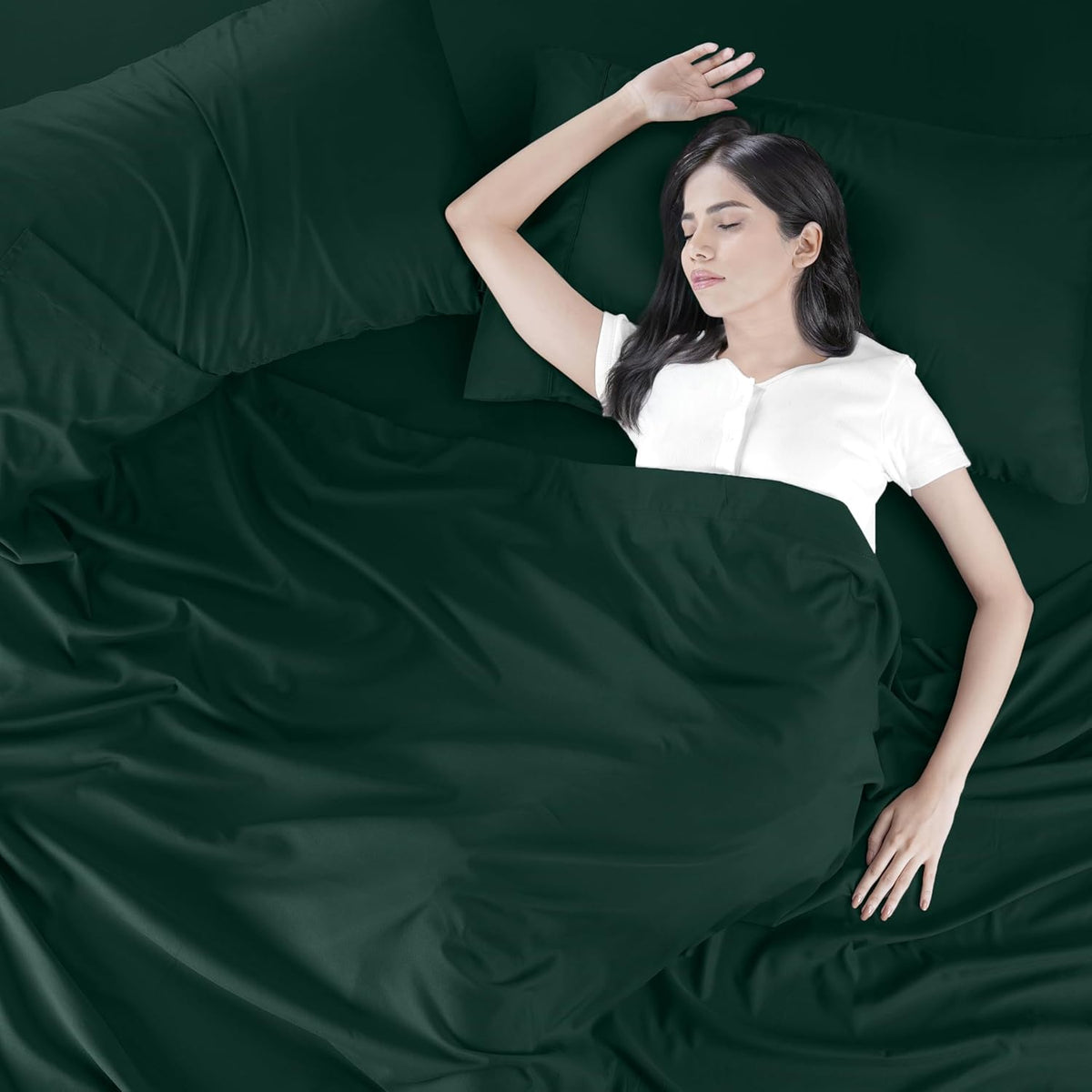 Utopia Bedding Queen Bed Sheet Set - 4 Piece Bedding - Soft Brushed Microfiber Fabric - Shrinkage & Fade Resistant - Easy Care (White) - PuriLite