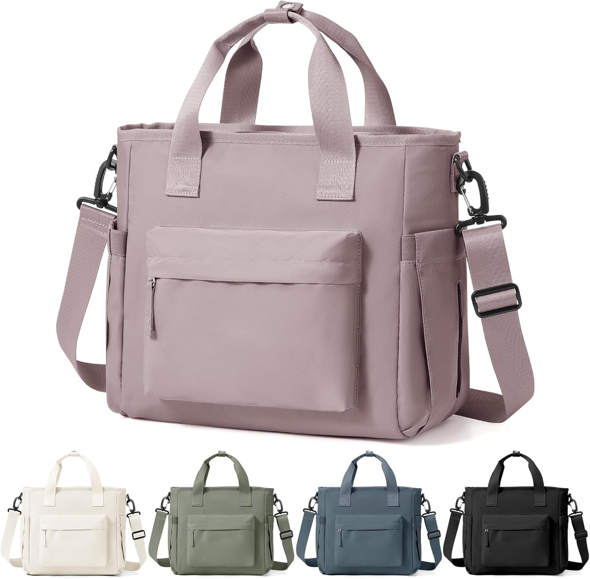 Lunch Bag Insulated Lunch Box Leakproof Lunch Tote Bags for Women Men,Portable Thermal Cooler Bag Lunch Containers with Shoulder Strap for Work, Family, Picnic, School, Outdoor,BBQ C2-Pinkpurple - PuriLite