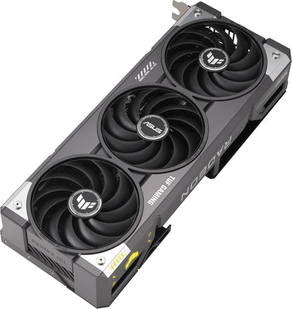 ASUS Prime Radeon™ RX 9060 XT 16GB GDDR6 OC Edition Graphics Card (PCIe 5.0, HDMI/DP 2.1, 2.5-Slot Design, axial-tech Fans, Dual Ball Fan Bearings, Dual BIOS, ASUS GPU Guard) - PuriLite
