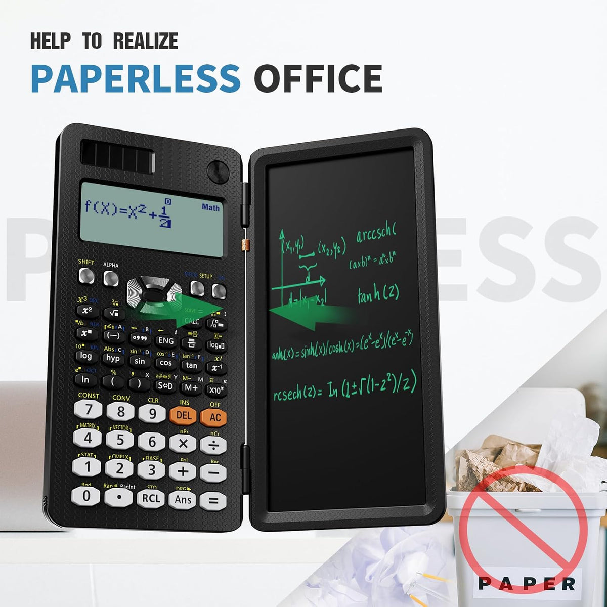 ROATEE 991ES Plus Scientific Calculator | Engineering Calculator | High School Calculator | College Calculator | Multiview Calculator | Solar &  Battery Powered Calculator - PuriLite