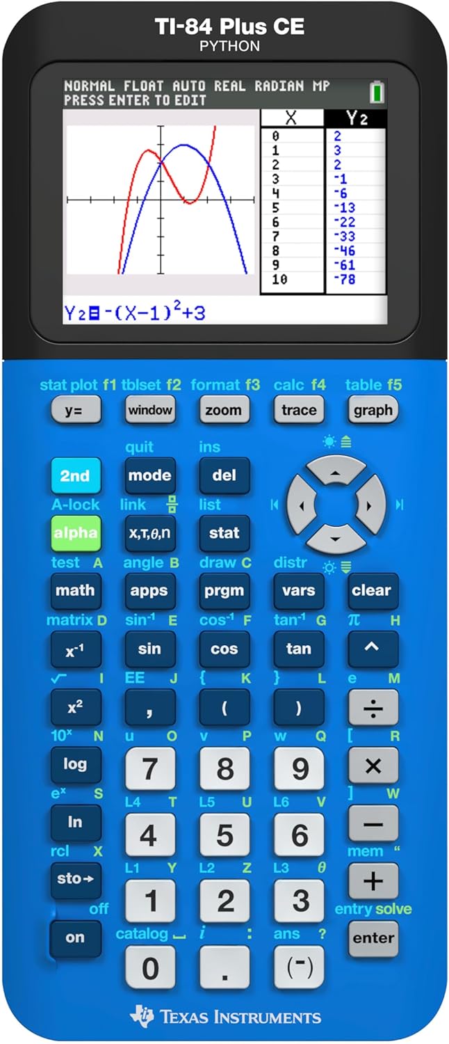 Texas Instruments TI-84 Plus CE Pink Graphing Calculator - PuriLite