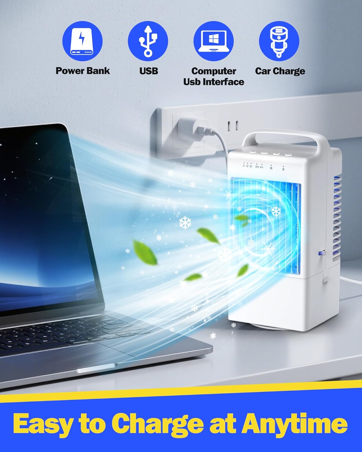 Purilite Select 4-in-1 Mini Air Conditioner – Smart Cooling, Anytime, Anywhere - PuriLite
