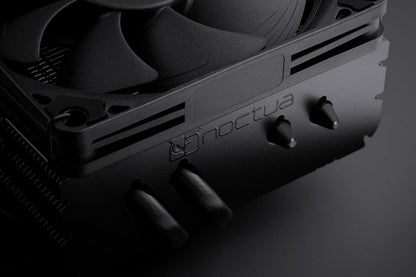 Noctua NH-L9x65 chromax.Black, Premium Low-Profile CPU Cooler (65mm, Black) - PuriLite